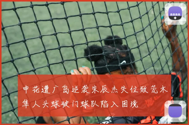 申花遭广岛逆袭朱辰杰失位致荒木隼人头球破门球队陷入困境